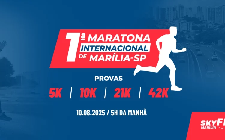 1° MARATONA INTERNACIONAL DE MARÍLIA – SP
